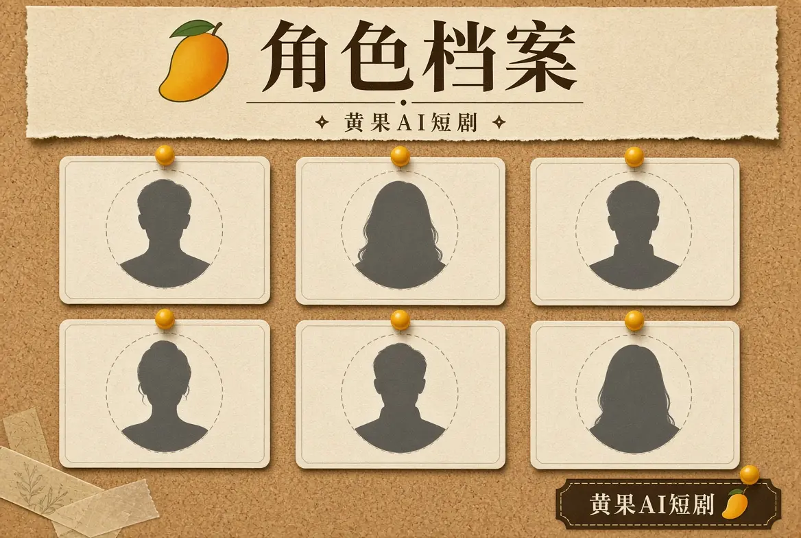 人物侧写配图